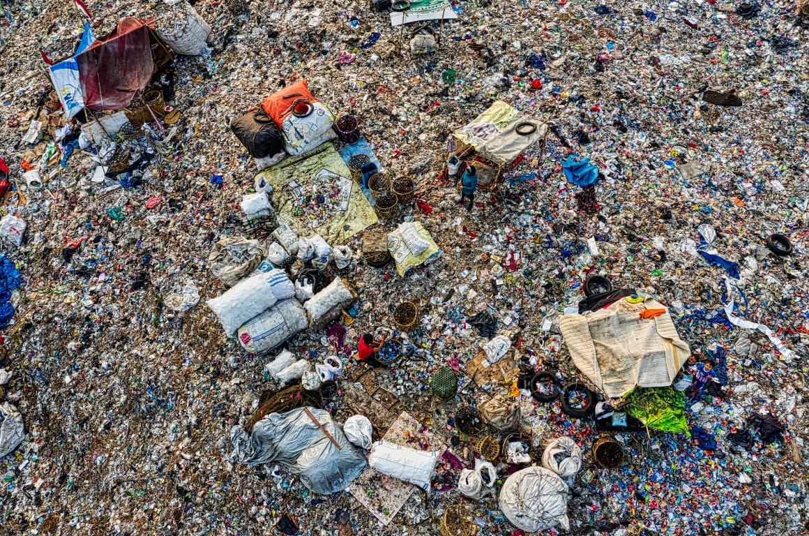 View Of Landfill During Daytime
