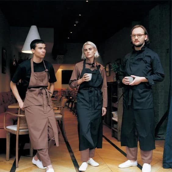 uniforms coffee uniformes sustentables